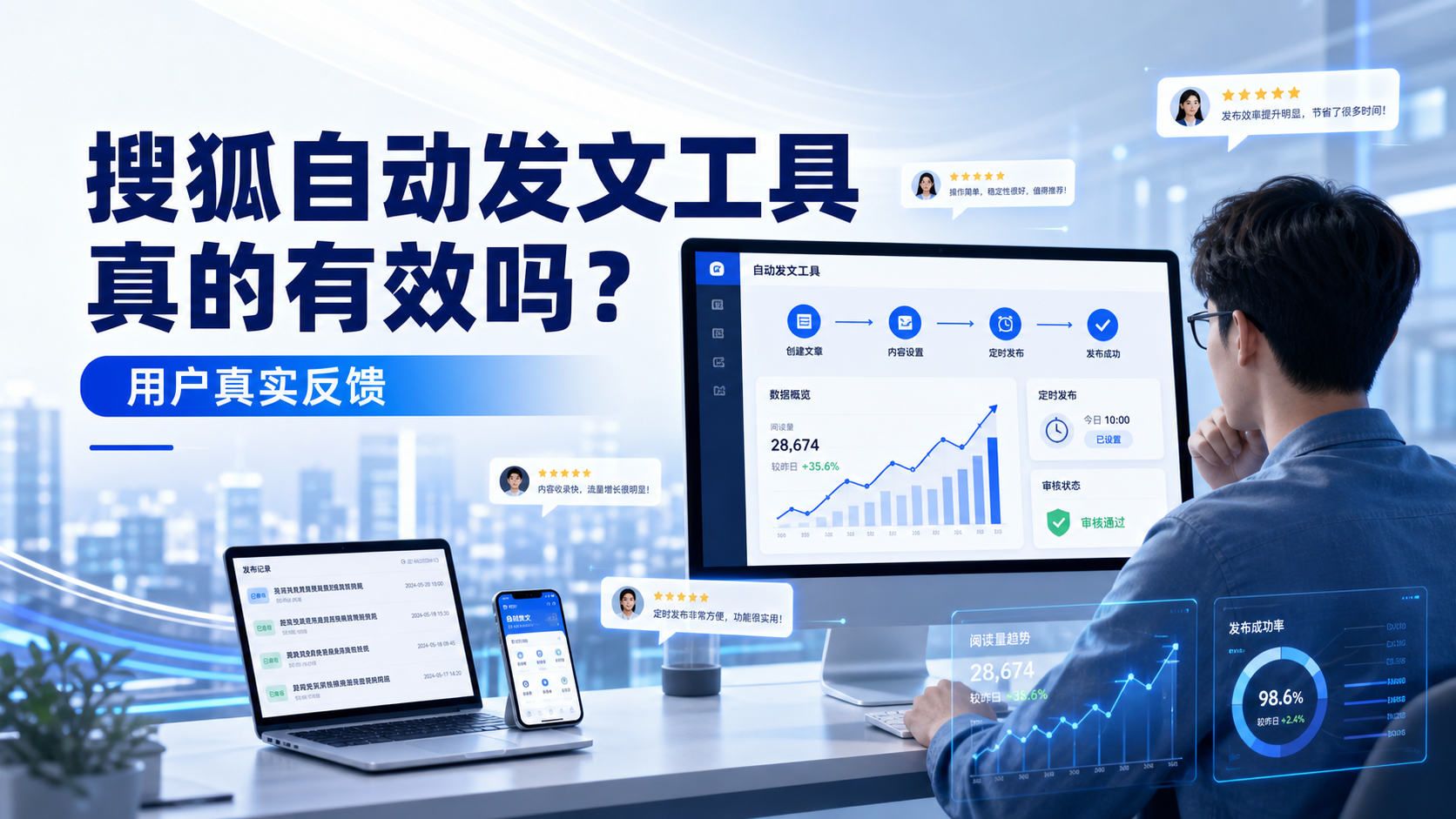 搜狐自动发文工具真的有效吗？日照用户的真实反馈